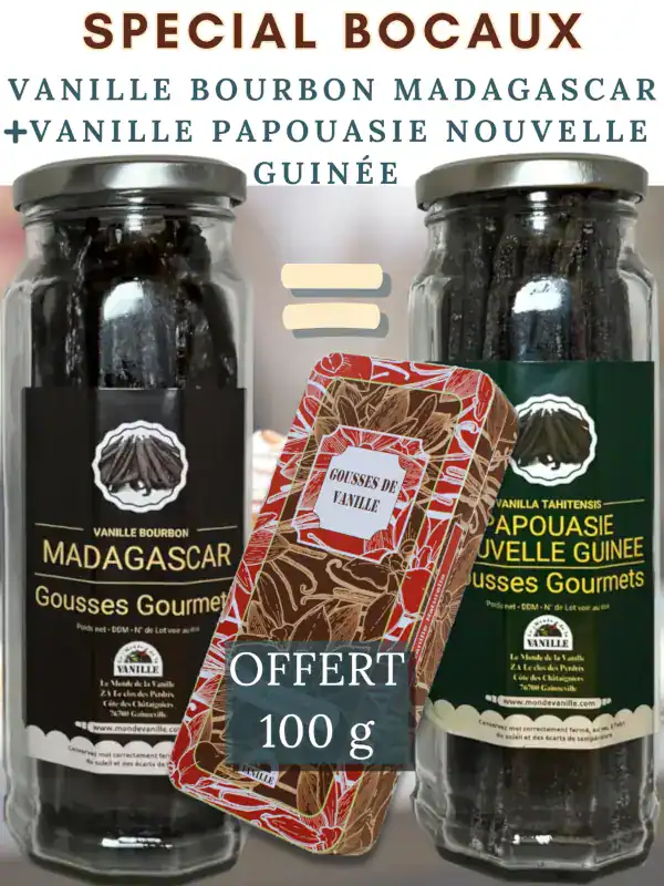 Offre Vanille Gousse Madagascar Papouasie Nouvelle Guinée