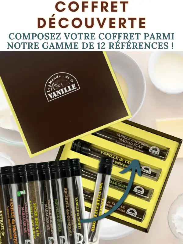 Coffret Découverte Vanille - Composez votre coffret !