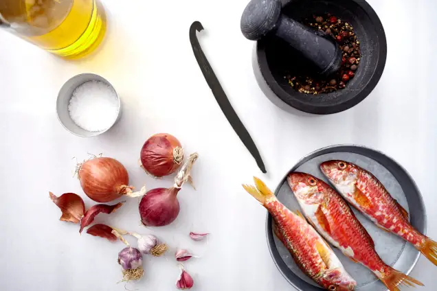 Recette Poisson rouget Vanille