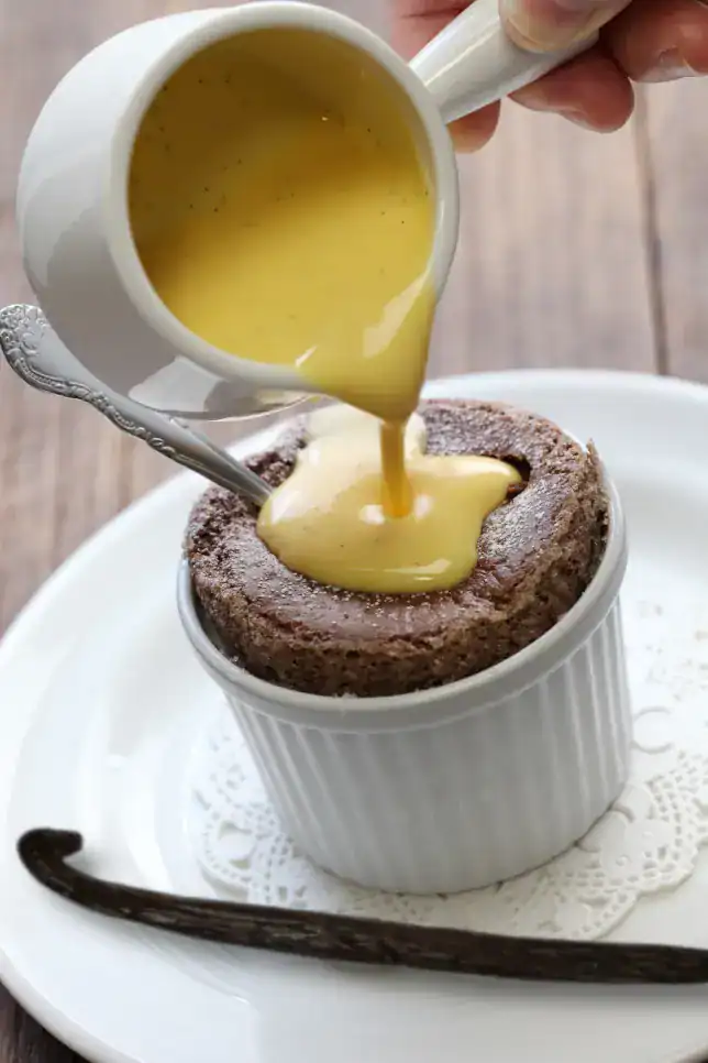Crème Anglaise à la vanille de Tahiti
