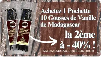 Promo 18cm Madagascar Bourbon Le monde de la vanille